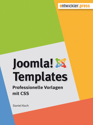 cover image of Joomla!-Templates. Professionelle Vorlagen mit CSS